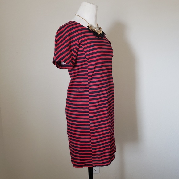 3 for $20 JCrew Factory Red and Navy dress - Picture 2 of 2